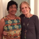 Navi Pillay and Gloria Steinem