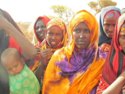 Women being suppored at The Galkayo Center